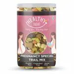 Pregnancy Special Trail Mix | Nutritional Snack for Moms | 6+ Varieties like Almond, Cashew, Hazelnut, Dried Mango, Dried Apricot, Roasted Pumpkin Seed ( 250 gm )