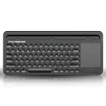 POLYGEAR BTX5050 Stylish Bluetooth Keyboard with touchpad, Multi Device Bluetooth 5.0 Keyboard Wireless for Laptop, Mobile, iPad Keyboard with Touchpad, Rechargeable and Portable Keyboard Type-C