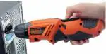 Black Decker KC4815 Nickel and Cadmium Cordless Screwdriver Set with LED Worklight, Screw Bits Set and Adjustable Torque 15 Piece
