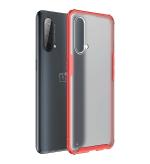 Golden Sands for OnePlus Nord CE 5G Cover - Rugged Frosted Semi Transparent PC Shock Proof Slim Back Case for OnePlus Nord CE 5G, Frosted Red
