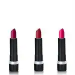 Zodak Retro Matte Lipstick In Ruby Red, Pink 7 Maroon Color, 3.5 Gm (Pack Of 3)