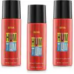RIYA Hum Tum Body Spray Deodorant For Unisex Pack Of 3 150 Ml Each Deodorant Spray - For Men & Women (150 ml, Pack of 3)