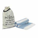 Mush Bambooderived Rayon Towel Set of 1 Muted Blue |Ultra Soft Absorbent Quick Dry Towel for Bath Beach Pool Travel Spa and Yoga | 29 x 59 Inches 250 gsm