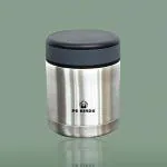 PE BIRDS Dishwasher Safe Silver Stainless Steel Sambar Jar 350 ml