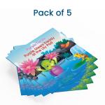 Purple Meets Freddy at the Lily Pad Story Books Pack of 5 (3 to 8 Years)