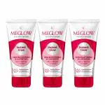 Meglow Paraben-Free Instant Glow Fairness Face Wash with Skin Brightening and Luminizing for Women (70g, Pack of 3)