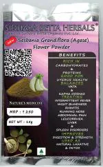 Sidhara Betta Herbals Sesbania Grandiflora (Agase) Flower Powder