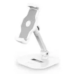 Gripp White Premium Table Top Pivot Mobile Holder Stand For Ipad, Tablets And Smart Phone