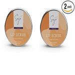 Soyu Exfoliating Lip Scrub for Men and Women, Tangerine Dream 10g (Pack of 2 x 10 gms each)