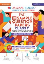 Oswaal ISC Sample Question Papers Class 11 Business Studies (For 2023 Exam)