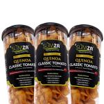 SLIMZA Healthy Premium Quality Quinoa Classic Tomato Chips (450gm) Chips | High Protein, Fiber | No Preservative | Gluten Free | Vegan | Combo (3x150g)