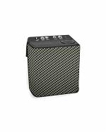 The Furnishing Tree Washing Machine Cover Check Coffee Compatible for GODREJ 6.8KG Semi-Automatic Top Loading WS Edge 680 CT