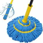 JASANI Self-Wringing Twist Mops for Floor Cleaning, Microfiber Floor mop with 57