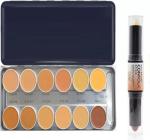 HMG Makeup upraColor Foundation Palette 12 Color A-20