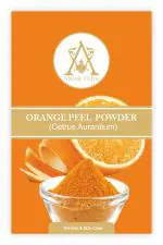 Amar Veda Orange Peel Powder, Pure Natural & Herbal for Skin Lightening Face Pack, Vitamin C and Antioxidants Add Glow, Cruelty-free & Vegan, 100g