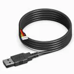 BIGGEAR Replacement Cable For Mantra Mfs100 Fingerprint Scanner (Usb, Black)