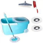 MAGICBUYS Combo Deluxe House hold using cleaning bucket mop set with 3 Refills Mop Set ()