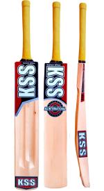 Kss Two Scoop Double Blade Hard Tennis Kashmir Willow Cricket Bat