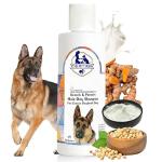 THE PET MOM Organic Keratin & Protein Hair Dog Shampoo for German Shepherd Dog & Puppy | Healthy Pet Fur Nourish, Strengthen & Shine | Deep-Cleansing & Removes Dirt | All Dog Breed - 200ml