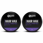 Beardo Xxtra Stronghold Hair Wax (Pack of 2) | Crystal Hair Wax | Hair Wax Men | Glossy Finish | Shine |Extra Strong Hold | Styling Wax