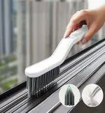 2-in-1 Multipurpose Bathroom Tile Floor Gap Cleaning Brush Window Groove Brush Convenient Household Corner Cleaning Tools