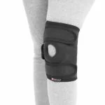 SandPuppy KneeBrace Adjustable Open Patella Knee Support Brace Pain Relief, Injury Recovery - Pack of 2