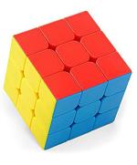 CrackaDeal Plastic High Speed Rubik's Cube, Multicolour