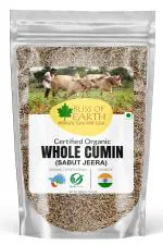 Bliss of Earth Certified Organic cumin seed | Sabut jeera Fresh pure and natural spices without Preservatives Good for Health & Cooking (500gm)