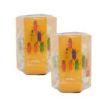 Falero Fruity Sweet 400g | Fruit Chews | Orange, Pineapple, Raw Mango, Strawberry, Grape | Sweet Candy | Pack of 2