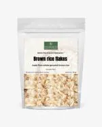 GOODNESS FARM Sprouted Brown rice Poha/ Flakes 400 gms*2 packs, ORGANIC