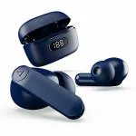 boAt Airdopes 121 PRO True Wireless Earbuds Signature Sound, Quad Mic ENx, Low Latency Mode for Gaming, 50H Playtime, IWP, IPX4, Battery Indicator Screen(Blue)