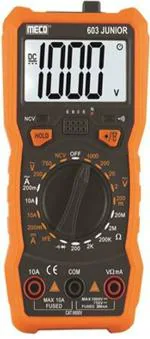 Meco 603 Junior Digital Multimeter (Black)