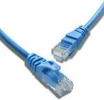 JAMUS LAN Cable 50 m Cat6 Ethernet Lan Cable Cord 50 meter(Compatible with Modem, Blue, One Cable) (Compatible with computer, Blue, One Cable)