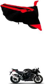 RONISH Two Wheeler Cover for Hyosung (GT250R, Black, Red)