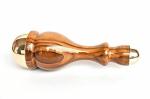 HEALTHANDWEALTH Detox Bronze/Kansa Wand Body and Foot Massager | Unique Design - 2 in 1