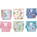 Chinmay Kids Kid's 100% Double Cotton Cloth Just Born Nadi Washable Reusable Cotton Diaper/Langot Mini,(0-3Months) (Multicolour)