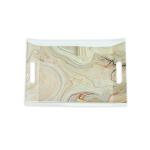 UPC Melamine Serving Tray, Set of 3 (Small, Medium and Large Size) Villori Series Tray