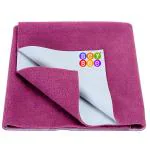 BeyBee Rani Pink Waterproof Baby Bed Protector 140 cm x 100 cm