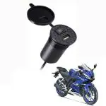 Crokrok 5V 2.1A Universal Yamaha Bike Mobile Charger