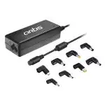 Artis 65Watt Universal Laptop Adapter with 8 Interchangeable Connector pins (Power Cord Included) Compatible with USB Type C/Dell/HP/Lenovo/ASUS/Acer/Samsung/Compaq/IBM/Toshiba
