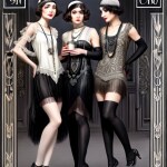 Love Creation A4 Size poster print for creative wall art- gatsby-s-soiree-6415(Non Sticker)