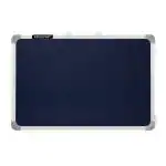 Eduway 1.5x2 Ft. Pin-Up Notice Board | Bulletin Board | Display Board for Office, School (Blue)