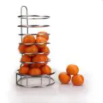 Urban Snackers Silver Stainless Steel Fruit Stand