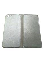 CLUBCLASSY Synthetic Leather flip Cover case Black Compatible for Oppo f1s