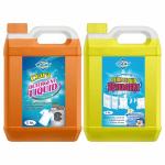 MBK Washing machine liquid detergent top load and front load With New Fresh Multi Fragrance Liquid Detergent Pack Of 2 (5+5 Ltr)