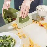 KATHIYAWADI 2in1 Garbage Cleaning Sweeper Scrubber with Dustpan Desk Squeegee and Dustpan Set Car Keyboard Cleaning Household Dust Pan (Octa)