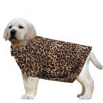 Western Era Super Soft Trendy Printed Shirt , Ultra Comfort Dog Apparel, Cotton Printed Breathable Basic Vest Dog Shirt, Cute Lightweight Thin Shirt For Your Furies (Medium - 18 inch) (Cheetah Print)