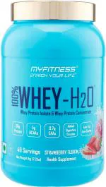 Myfitness 100% Whey H2O 40 Servings Strawberry Fusion Protein Powder (1000g)