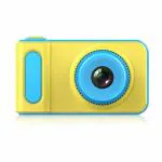 V.T.I Mini Digital Camera for Kids with Expandable Memory - Blue/Yellow Kids Camera Point & Shoot Camera Kids Camera Point & Shoot Camera (Pink-Yellow)