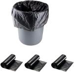TARGET HYGIENE Garbage Bag /Dustbin Bags/Trash Bags - Medium - 19x21 inches - Pack of 12 Black - (30 Bags Per Roll)